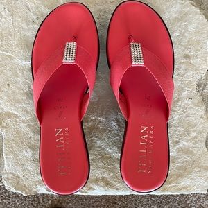 Italian Shoemakers Coral Wedge Shoes